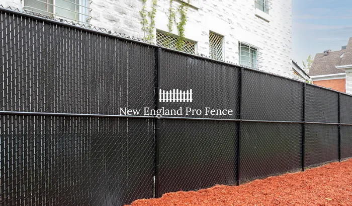 Add privacy to your chain link fence with vertical slats woven through the mesh. Available in multiple colors to match your property. A cost-effective way to add privacy without replacing your entire fence.