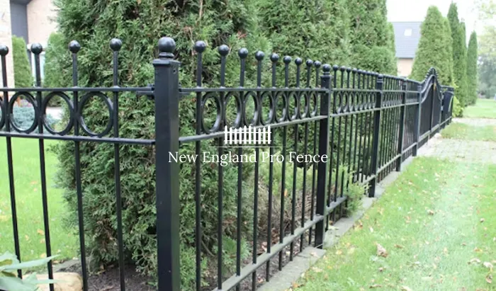 Low-profile decorative aluminum fencing perfect for gardens, flower beds, and landscaping borders. Available in 2-foot to 4-foot heights. Adds definition and elegance to any outdoor space without blocking views.