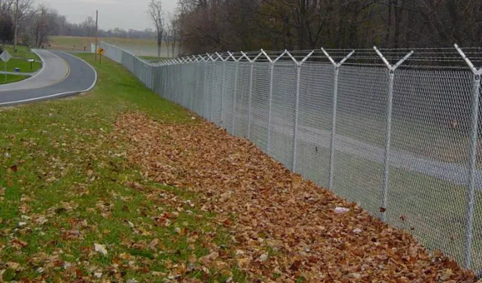 The most cost-effective commercial fencing option. Heavy-duty chain link for parking lots, construction sites, school yards, and sports facilities. Available in galvanized and vinyl-coated finishes. Heights up to 12 feet with optional barbed wire tops.
