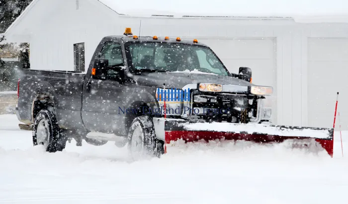 Fast, efficient driveway plowing with our truck-mounted plows. Most driveways are cleared within 2 hours of storm end for seasonal contract customers. We service single-car, double-car, long driveways, and multi-vehicle driveways. Snow is pushed to designated areas that preserve landscape and clear all entry and exit points. Seasonal contract or per-storm pricing available.