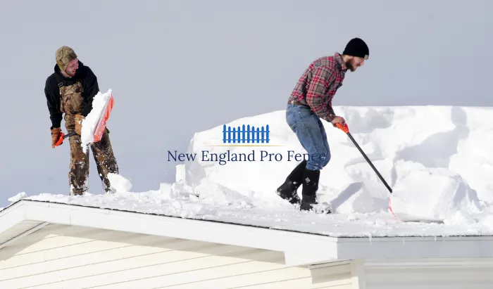 Prevent ice dams, roof leaks, and structural damage from heavy snow loads. After major storms, our crew safely removes accumulated snow from residential rooftops using roof rakes and specialized extended-reach equipment. A full roof after a 20-inch storm can add thousands of pounds of weight -- well beyond the design load of many residential structures. Recommended after any storm accumulation exceeding 12 inches.
